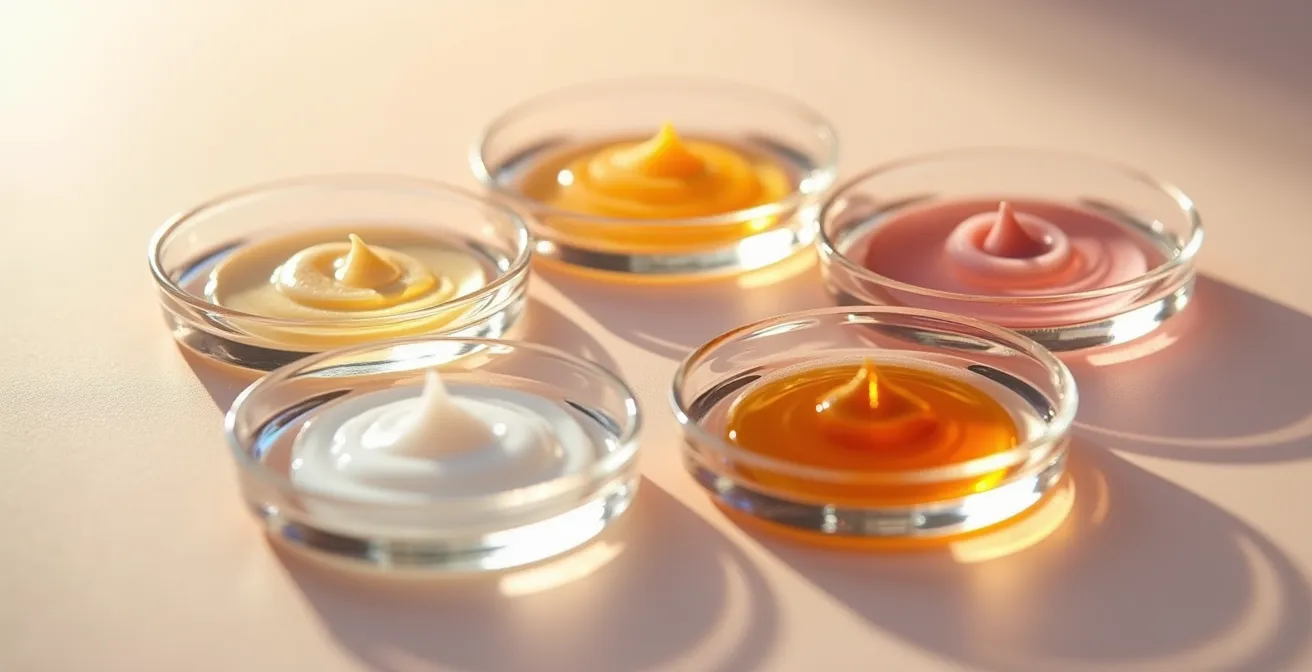 Calendario visual de preparación de la piel antes del período menstrual