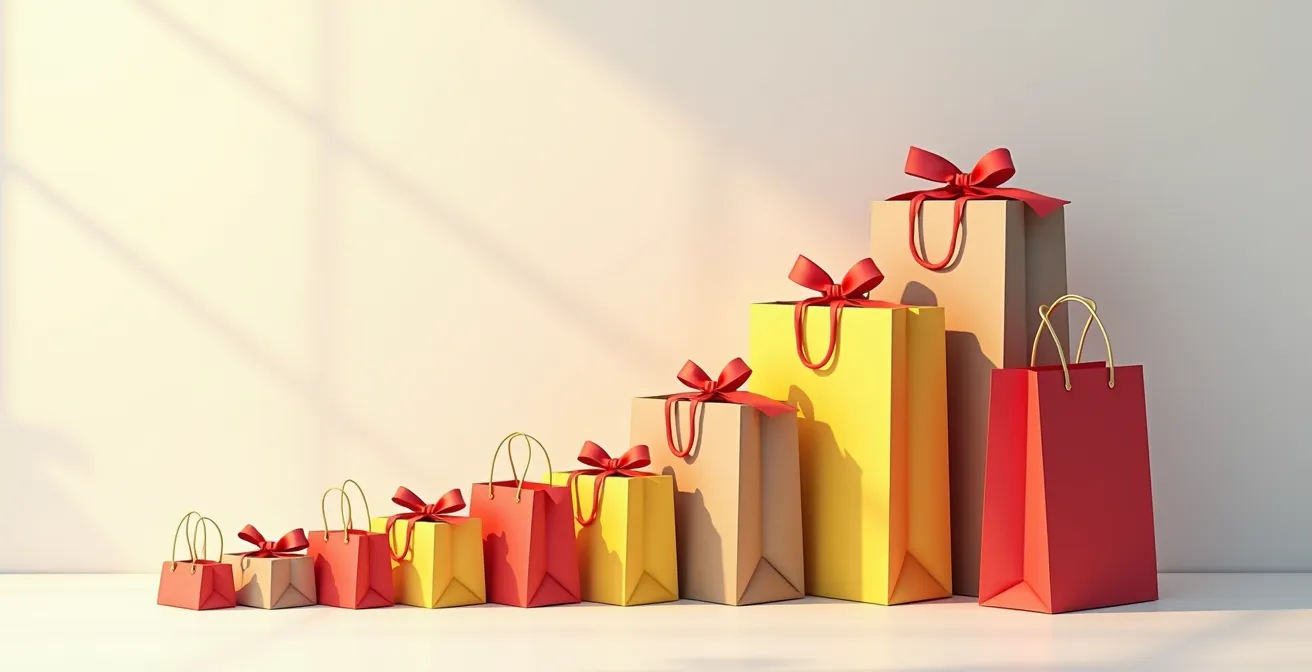 Gráfico visual mostrando la evolución de precios de productos desde octubre hasta diciembre, con una clara subida en diciembre.